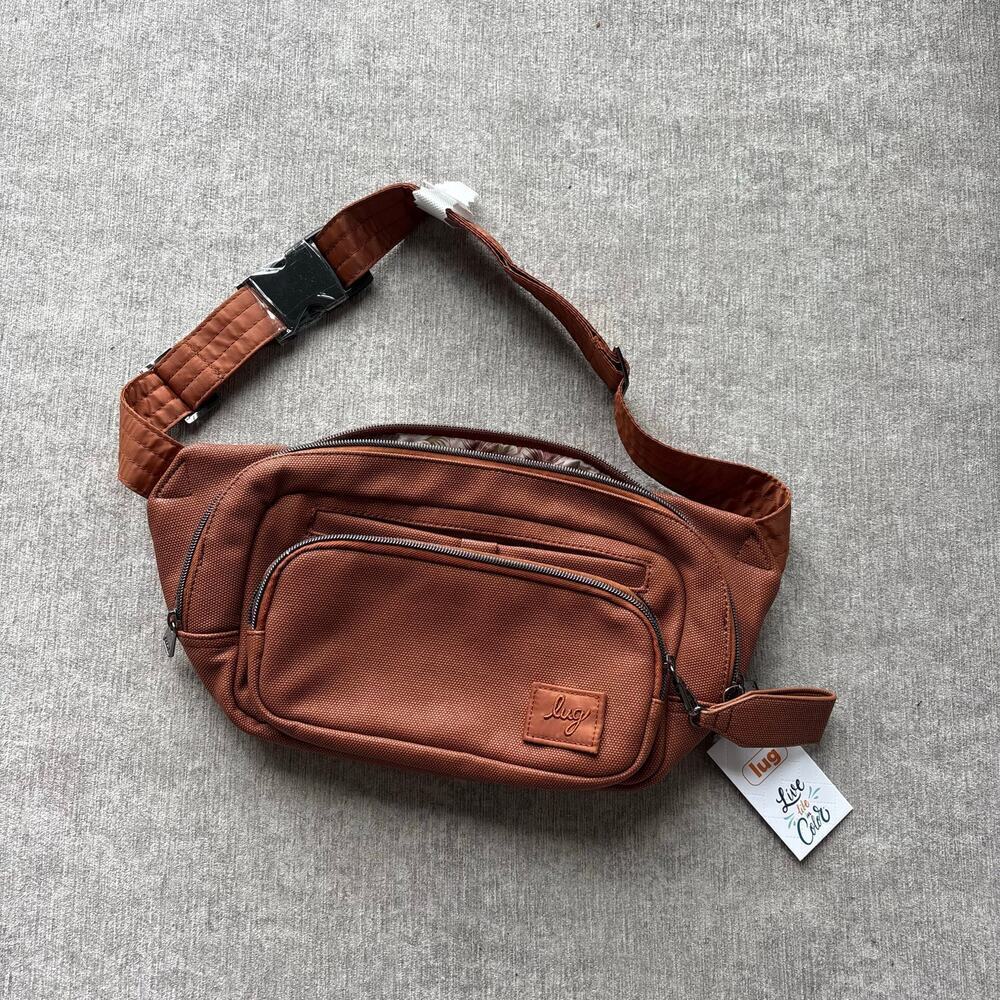 NWT Lug Brown Crossbody Bag